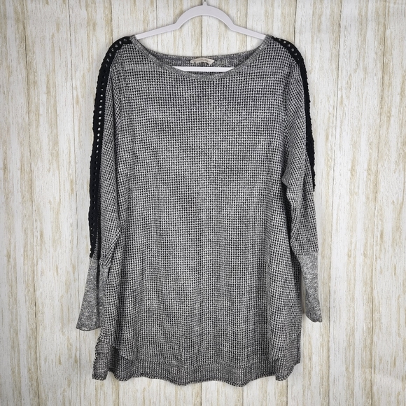 Soft Surroundings Tops - Soft Surroundings Bailey Waffle Knit Top 2X